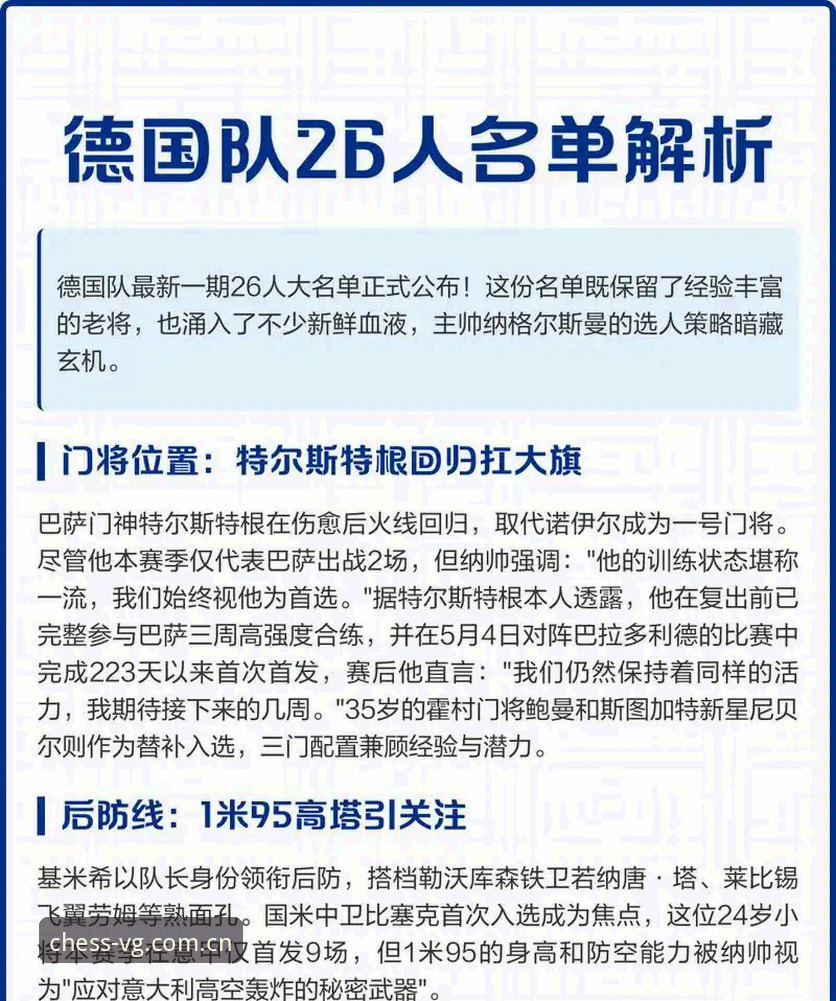 德国队26人名单深度解析：诺伊尔回归与卡尔入围背后的战术博弈